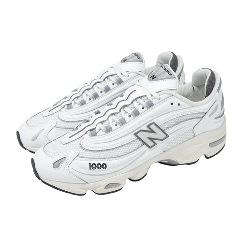 New balance 1000 white grey - white,