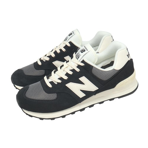 New balance 574 black ivory - new,